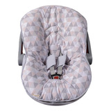 Kit Capa Acolchoada + Almofada Bebe Conforto Redutor Encosto