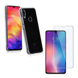Kit Capa Air Bag Case+pelicula De Gel Note 7 Pro