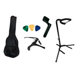 Kit Capa Bag Simples Para Violão