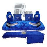 Kit Capa Banco Painel Cama Chinil + Almofada Para Vw Const