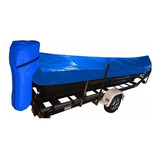 Kit Capa Barco 5m Borda Alta + Capa Motor 15