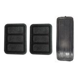 Kit Capa Borracha Pedal Freio Embreagem E Acelerador Troller