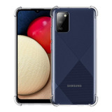 Kit Capa Capinha Case Para Galaxy A02s 6.5 Pol + Pelicula