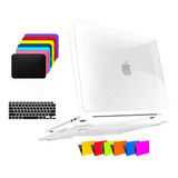 Kit Capa Case Macbook Pro 15.4 A1286 + Pelic. Teclado + Bag