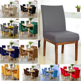 Kit Capa De Cadeira Jantar C/ 6 Lugares Envio Super Rápido