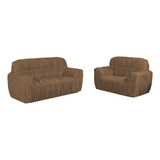 Kit Capa De Sofa 3 E 2 Lugares Promoção Envio Rápido Full