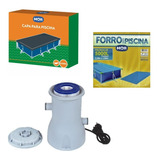 Kit Capa Forro Filtro 2.200l/h Para Piscina Premium 5000 L