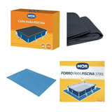 Kit Capa + Forro Para Piscina 3700 Litros Mor