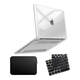 Kit Capa Macbook Pro 15 A1398 +neoprene +película Teclado