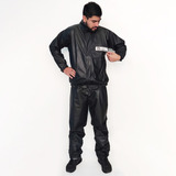 Kit Capa Moto Race Motociclista Motoboy Motoqueiro P/ Chuva