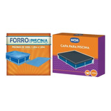 Kit Capa Para Piscina + Forro Para Piscina Infantil 1500l
