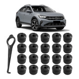 Kit Capa Parafusos Roda Vw Nivus