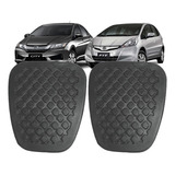 Kit Capa Pedal Freio Embreagem Honda Fit 2011 2012 2013 2014