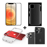 Kit Capa Pelicula Camera Tela Traseira P/ iPhone 14 Pro Max 