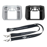 Kit Capa Silicone + Alça Device Controle Dji Mini 4 Pro Rc2