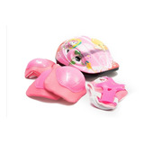Kit Capacete Infantil Completo Bike Patinete Patins Skate