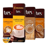 Kit Cápsula Café 3 Três Corações Sabores Com 50 Unidades