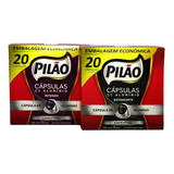 Kit Capsulas Cafe Pilão C/200 Unidades