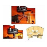 Kit Captador Para Violino E Viola Com Volume Bbf Black Bug