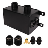 Kit Car Twin Baffle Dual Filter 1200 Ml Oil Catch Can Kit En