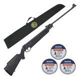 Kit Carabina De Pressão Rossi Dione 4g Gr 5,5mm 55kg + Capa