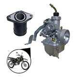 Kit Carburador Coletor Admissao Yamaha Xtz 125 2005 2006
