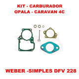 Kit Carburador Opala/caravan 4c Weber Simples