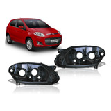 Kit Carcaça Do Farol Fiat Palio 2012 2013 2014 2015 2016