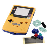 Kit Carcaça Pokémon + Botões Compatível Game Boy Color Gbc