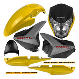 Kit Carenagem + Bloco Óptico Honda Cg Titan 150 2011 A 2013