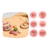 Kit Carimbos Amor De Mãe Bluestar Rosa 2cm