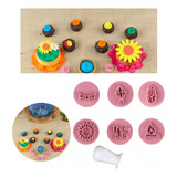 Kit Carimbos Juninos 2cm Marcadores De Doces Bluestar 7pcs
