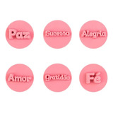 Kit Carimbos Para Brigadeiro Doces Pascoa Coração Estrela
