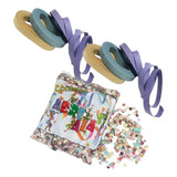 Kit Carnaval Confetes E Serpentina Papel Festa Folia Eventos