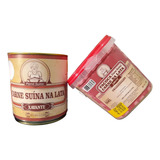 Kit Carne De Lata De Porco 900g + Paçoca De Carne 500g Minas