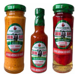 Kit Carolina Reaper Macerada,azeite,molho + Fortes Do Mundo