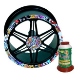 Kit Carretilha De Pipa Grande 26 Cm Com 500 Jardas De Linha 