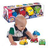 Kit Carrinho Bebê Brinquedo Infantil Carro Menino Criança 