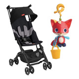 Kit Carrinho De Bebê Pockit+ Com Chocalho Mordedor Raposa