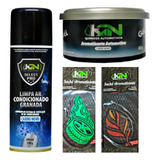 Kit Carro Perfumado Limpa Ar Condicionado Cheirinhos 4 Ítens