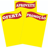 Kit Cartaz Promoção Grande Supermercado Reutilizável/