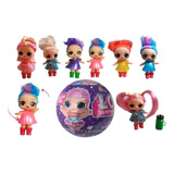 Kit Cartela 8 Bonecas Lol Surprise Confetti Pop + Bola Surp