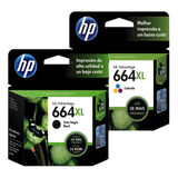 Kit Cartucho Hp 664xl Original