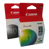 Kit Cartuchos Pg40 Preto E Cl41