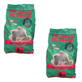 Kit Carvão Ecológico Tipo Briquete 8 Kg Churrasco Lareira