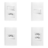 Kit Casa Completa Duale Up Interruptores E Tomadas (25 Pçs)
