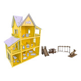 Kit Casa/casinha Boneca 19 Moveis Com