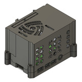 Kit Case (2un) Raspberry Pi 4 Estendido Compativel Din