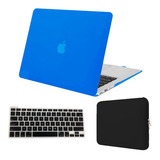 Kit Case Capa Macbook Air 13 A1369 A1466 + Pel Teclado + Bag