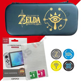 Kit Case Estojo Zelda Switch Oled